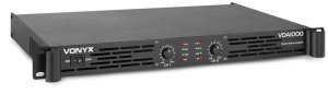 Wzmacniacz 2 x500W VDA1000 PA 1U one size 1
