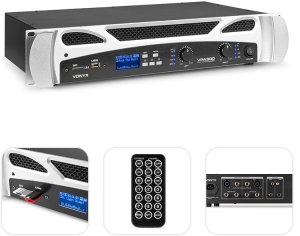 Wzmacniacz 2x150W MP3 BT VPA300 Vonyx one size 2