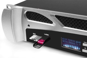 Vonyx Wzmacniacz 2x 300W MP3 BT VPA600 PA one size 6