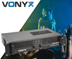 Vonyx Wzmacniacz PA 2x 1000W VXA-2000 one size 3