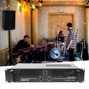 Vonyx Wzmacniacz PA 2x 1000W VXA-2000 one size 10