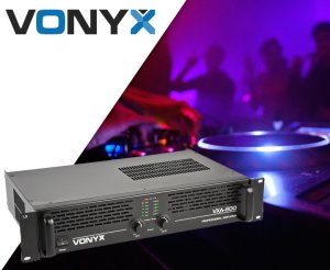 Vonyx Wzmacniacz 2x 300W 8 Ohm VXA-800 II one size 7