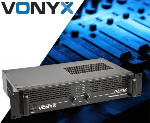 Vonyx Wzmacniacz PA 2x 600W VXA-1200 one size 8