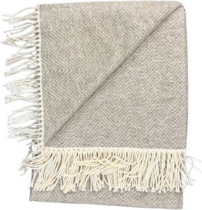 Koc Senpo Country 130x170 Fango 75% bawełna, 25% poliester 1