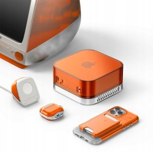Spigen Classic C1 - Podstawka do ładowania Apple Watch (Tangerine) 11