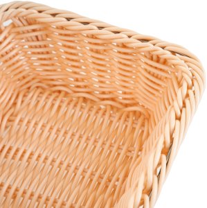 Koszyk prostokątny z polirattanu GN 1/6 176x162x65 mm, beżowy | TECHNICA, Gold Line 3