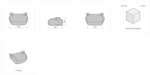 Bebeconfort Manga i-Safe Disney podkładka Boster Authentic Stitch 4