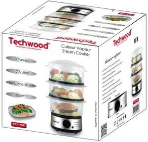 Techwood steam cooker TCV-750 7.5L 2