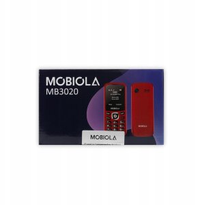 Telefon komórkowy Mobiola MB3020 Dual SIM Czerwony 4