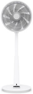 Duux | Fan | Whisper 2 | Stand Fan | White | Diameter 34 cm | Number of speeds 26 | Oscillation | 1.6-19 W | Remote control 1