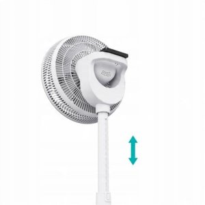 Duux | Fan | Whisper 2 | Stand Fan | White | Diameter 34 cm | Number of speeds 26 | Oscillation | 1.6-19 W | Remote control 9