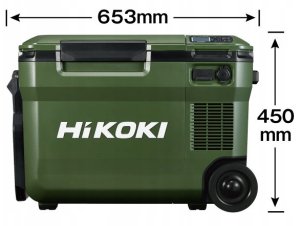HIKOKI.REFRIGERATOR 18V   UL18DBA W4Z AC/DC COOLING/HEATING -18C TO 60C 2