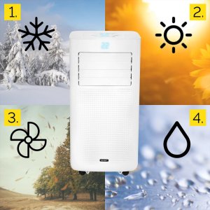 Klimatyzator Yoer 4w1 Klimatyzator PRZENOŚNY 2930W + WiFi + LED 22m - Yoer FrostBox PAC03W 6