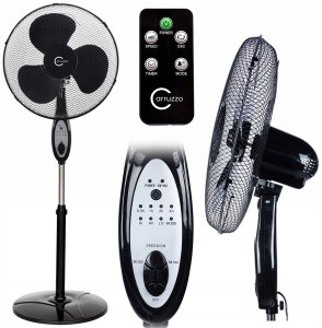 WS2 DUŻY STOJĄCY WENTYLATOR Z PILOTEM 11