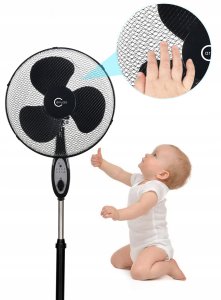 WS2 DUŻY STOJĄCY WENTYLATOR Z PILOTEM 4