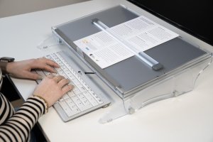BakkerElkhuizen Uchwyt na dokumenty FlexDesk 640 ComfortRead retail 2