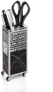 TROIKA Stifteköcher MINI TROLLEY 2