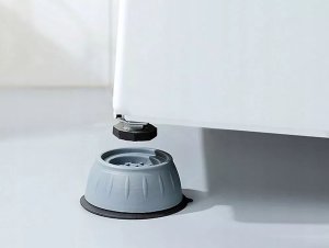 Slowmoose 4x PODKŁADKA ANTYWIBRACYJNA GUMOWA POD PRALKĘ ZMYWARKĘ SUSZARKĘ LODÓWKĘ 2