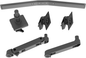 ERGOTRON LX PRO ARM DUAL DIRECT DESK MOUNT darkgrey 2