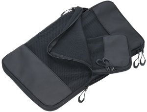 TROIKA BBL56/BK organizer Poliester, Poliuretan (PU), Brezent Czarny 2