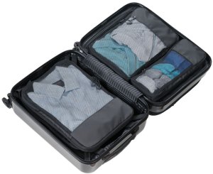 TROIKA BBL56/BK organizer Poliester, Poliuretan (PU), Brezent Czarny 4