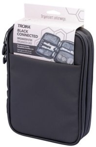 TROIKA BLACK CONNECTED organizer Poliester, Poliuretan (PU), Brezent Czarny 7