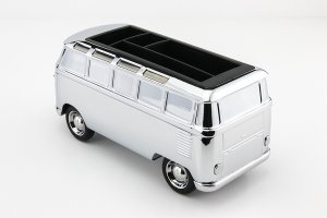 TROIKA GAP06/CH pojemnik na długopisy Srebrny 2