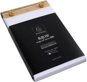 Exacompta FAF Desk Pad Dotted - Size 197x115mm - 170 micro perforated sheets. Retro design - refillable. 2