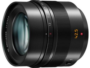 Panasonic Leica DG Nocticron 42.5mm f/1.2 ASPH. Power O.I.S. lens, black 1