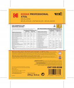 Kodak film developer XTOL 5L (powder) 2