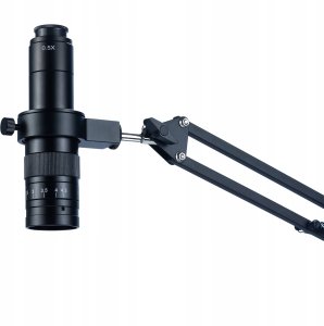 WYSIĘGNIK RUCHOME RAMIE BAZA DO MIKROSKOPU CYFROWEGO OŚWIETLACZ KAMERKA 2K 6