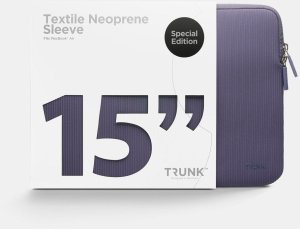 Trunk Ribbed Velvet 15" MacBook Air - sztruksowe etui ochronne do MacBook 15" (blueberry) 2