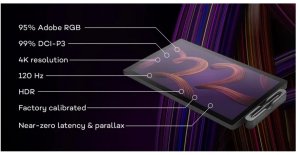 Tablet graficzny Wacom Wacom Stift-Display Cintiq Pro 22 2