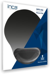 Podkładka Inca IMPS-008 podkładka pod mysz Czarny 4