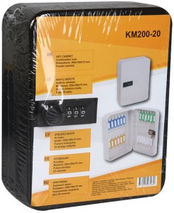 KEY BOX KM200-20 160X200X75 20K BLACK 2