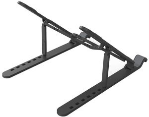 Podstawka PFB-A24 stojak pod laptopa składany - czarna Podstawka PFB-A24 stojak pod laptopa składany - czarna 2