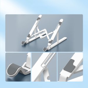 Podstawka PFB-A24 stojak pod laptopa składany - czarna Podstawka PFB-A24 stojak pod laptopa składany - czarna 6