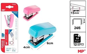 Zszywacz mini 24/6 + zszywki 1