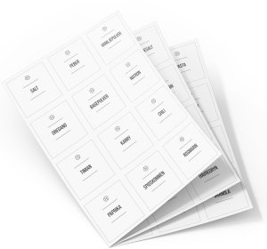 OlsenHome - Labels til organisering 1