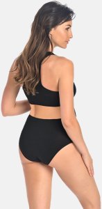 Majtki ciążowe bawełniane figi maxi Iris czarne Czarny 4XL 1