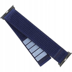 Fixed | Sporty Strap for Apple Watch 38/40/41mm | 160-210 | Dark blue | Nylon 2