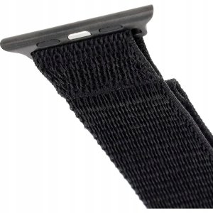 Fixed | Sporty Strap for Apple Watch 38/40/41mm | 160-210 mm | Black | Nylon 4