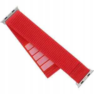 Fixed | Sporty Strap for Apple Watch 38/40/41mm | 160-210 mm | Red | Nylon 2