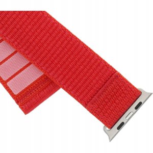 Fixed | Sporty Strap for Apple Watch 38/40/41mm | 160-210 mm | Red | Nylon 3