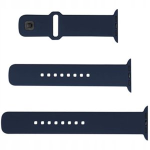 Fixed | Sporty Strap Set for Apple Watch 38/40/41 mm | 160-225 mm | Blue | Silicone 4