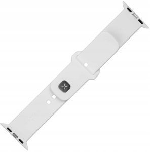 Fixed | Sporty Strap Set for Apple Watch 38/40/41 mm | 160-225 mm | White | Silicone 2