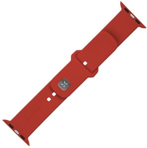 Fixed | Sporty Strap Set for Apple Watch 38/40/41 mm | 160-225 mm | Red | Silicone 1