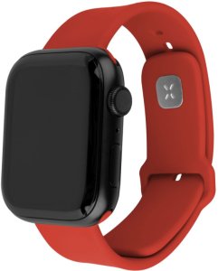 Fixed | Sporty Strap Set for Apple Watch 38/40/41 mm | 160-225 mm | Red | Silicone 2