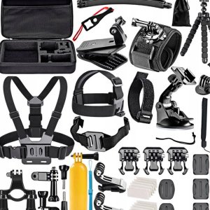 Akcesoria 50w1 do GoPro Hero (wszystkie modele) - szelki, walizka Braders 13