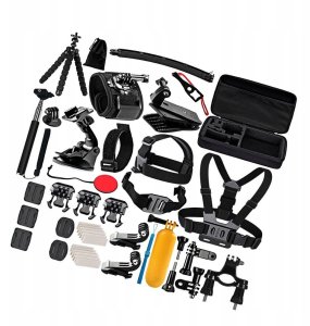 Akcesoria 50w1 do GoPro Hero (wszystkie modele) - szelki, walizka Braders 16